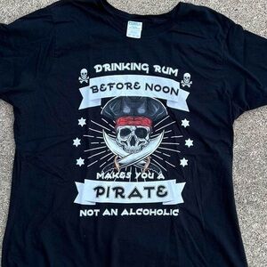 Drinking Rum Pirate Tee